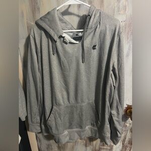 Colosseum hoodie - neck cut as shown